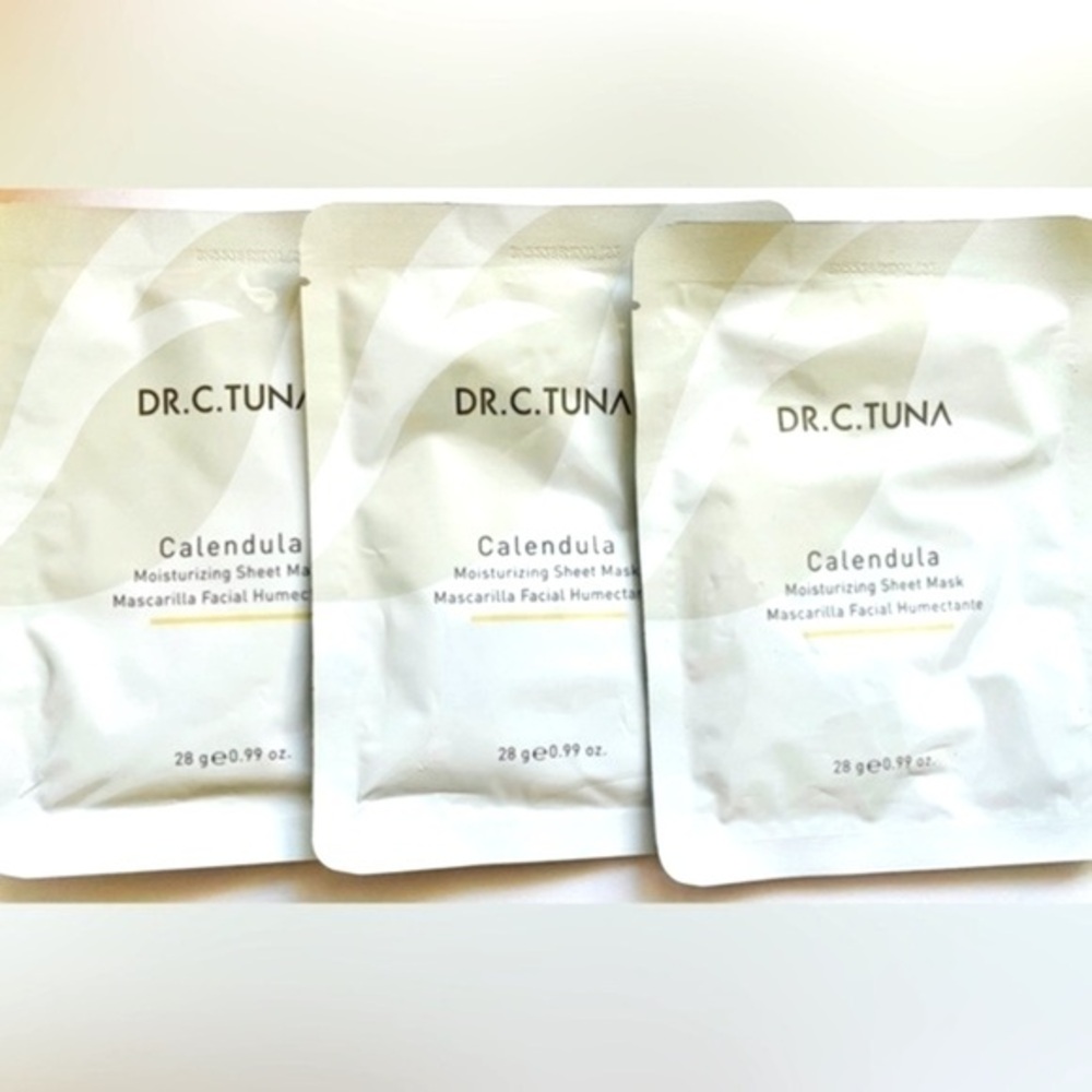 3 Farmasi Calendula Sheet Masks, NWT